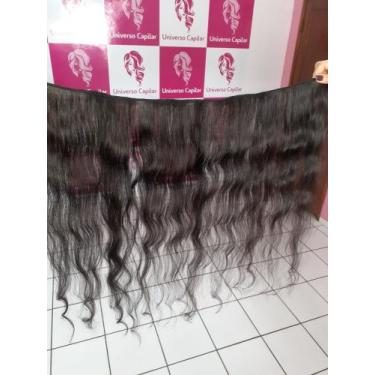 Imagem de Tela para mega hair cabelo humano liso ondulado 60cm - universo capila