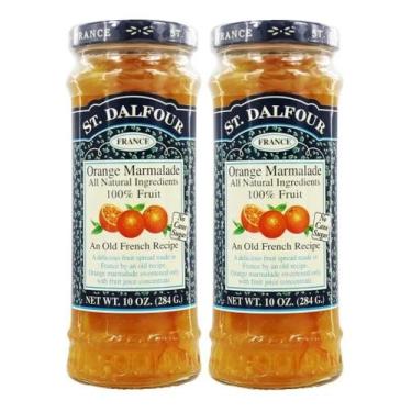 Imagem de kit 2 GELÉIA PREMIUM ST. DALFOUR SABOR LARANJA 248G