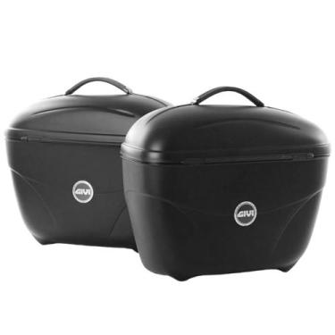 Imagem de Bau Lateral Traseira Cruiser Givi Par E21 Bauleto 21 Litros