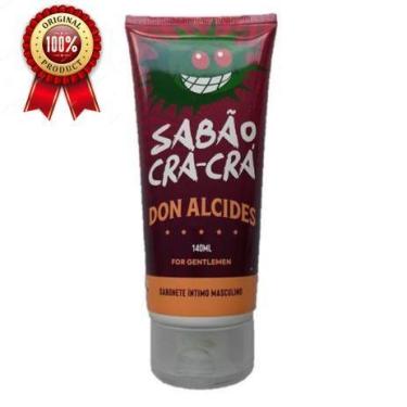 Imagem de Sabão Cra Cra 140 Ml Sabonete Íntimo Masculino Don Alcides