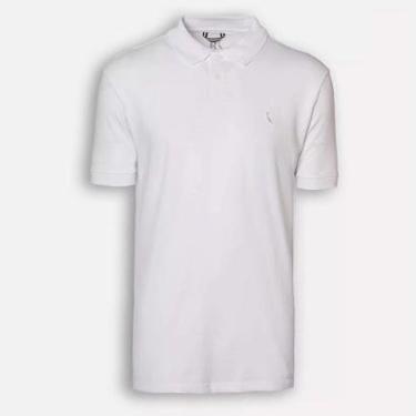 Imagem de Camisa Polo Reserva Piquet Algodão PIMA Masculina Preta-Masculino