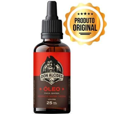 Imagem de Óleo Para Barba Don Alcides 25 Ml - Barba Negra