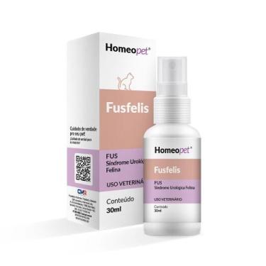 Imagem de Fusfelis Síndrome Urinária Homeopatia 30ml Gatos - Homeopet