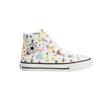 Imagem de Tenis All Star Chuck Taylor Disney Princesa Ck13760001 Branco/preto/branco 020