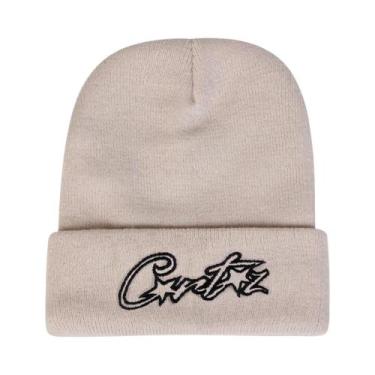 Imagem de Gorro De Malha Quente Unissex Com Bordado De Pentagrama, Boné Hip Hop 
