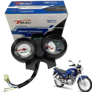 Imagem de Painel Ybr 125 2000 2001 2002 2003 2004 Completo + Chicote - Tmac