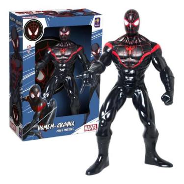 Imagem de Brinquedo Homem Aranha Miles Morales Gigante Articulado Marvel Aranhav