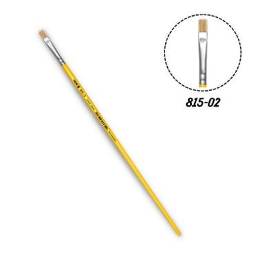 Imagem de Pincel Chato 815-02 Cerda Natural Tigre