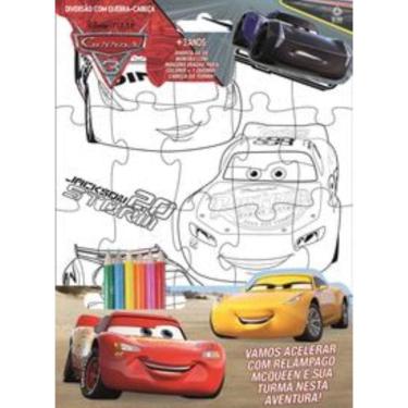 Imagem de Carros - Diversão Com Quebra-cabeça