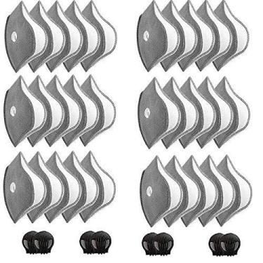 Imagem de Filtros faciais de carbono ativado para máscara de bicicleta esportiva