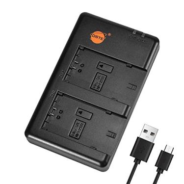 Imagem de DSTE Carregador USB duplo compatível com baterias Sony NP-FZ100, A6600, A6700, ZV-E1, FX3, FX30, A1, A9 II, A9R, A9S, A7R V, A7S III, A7 IV, A7C