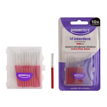 Imagem de Powerdent - Esc Dental Powerdent Interdental Extra Fina 3Mm Vermelha