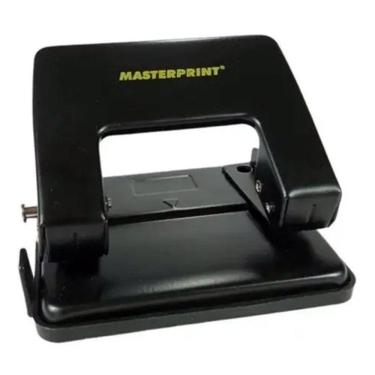 Imagem de Perfurador De Papel Para Até 20 Folhas Mp801 Preto - Masterprint