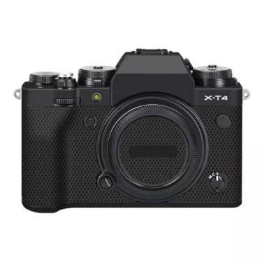 Imagem de Adesivo de capa de câmera X-T4 para FujiFilm X-T4 película protetora antiarranhões decoração XT4 (preto fosco)