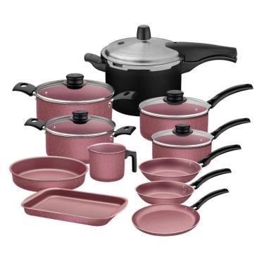 Imagem de Jogo De Panelas 11 Peças Com Panela Pressão Tramontina