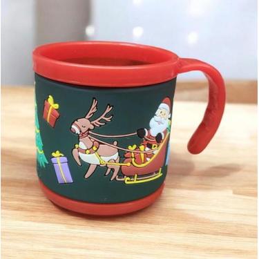 Imagem de Caneca Infantil De Natal Sonhos Natalinos Gingerbread Family - D Prese