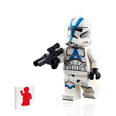 Imagem de LEGO Star Wars The Clone Wars Minifigure - 501ª Legião Clone Trooper com Blaster (75280)