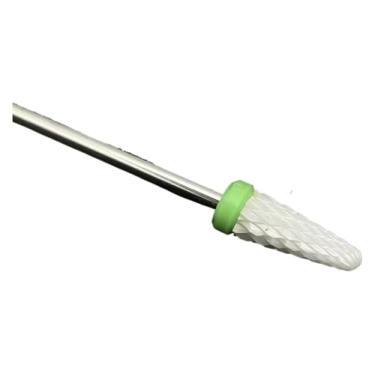 Imagem de 1 peça de brocas de cerâmica para unhas, cortador rotativo, aparelho de limpeza para manicure, acessórios de máquina de trituração de unhas, ferramentas de gel de unhas