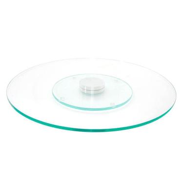Imagem de Prato Giratório Vidro Temperado 8Mm Incolor 65Cm