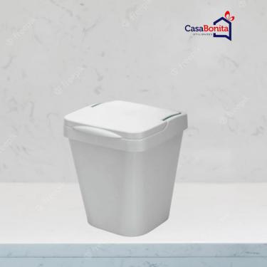 Imagem de Lixeira De Plastico Com Tampa Elegance