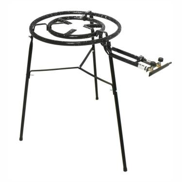 Imagem de Fogão Paellera Fogareiro Paella Queimador Duplo Mangueira