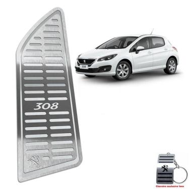 Imagem de Descanso De Pé Peugeot 308 2011 Até 2019 Aço Inox