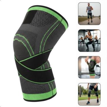 Imagem de Joelheira De Neoprene Ajustável Alívio De Dor - ROMI