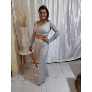 Imagem de conjunto longo cinza - gessika 