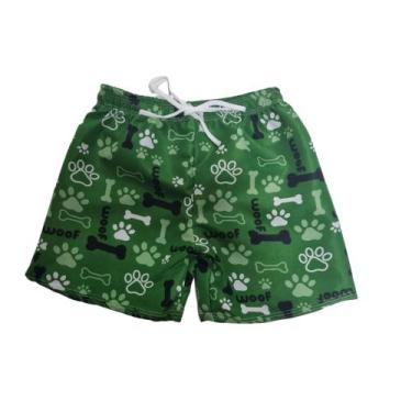 Imagem de Bermuda Infantil Menino - Estacoes da moda , Verde wolf, 8
