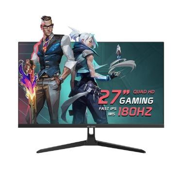 Imagem de Monitor Gamer New Hero Blade Super 27", IPS, Quad HD, 180Hz, 1ms, FreeSync, HDMI e Display Port, Preto