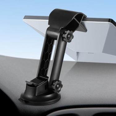 Imagem de Starlink Mini Car Dashboard Mount Starlink Mini Kit de montagem de carro Acessórios Ângulo Ajustável Suporte de Ventosa Fixo Estável Rack de Teto RV Suporte de Painel para Dirigir Viagens Rodoviárias