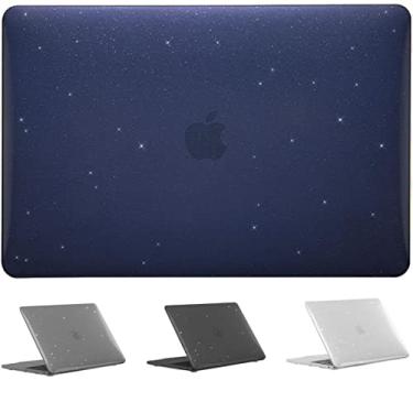 Imagem de Capa Glitter Séries Macbook Pro 14.2 pol A2918 A2992 Cor:Azul