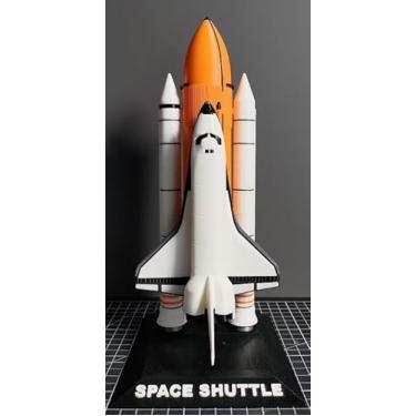 Imagem de Foguete Decorativo Space Shuttle (Bege) - ESCOLHA SUA COR NA VARIAÇÃO