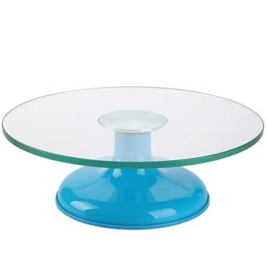 Imagem de Bailarina Profissional de Vidro Temperado para Decoração de Bolos - SilverChef (Azul)