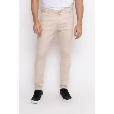 Imagem de Calça slim masculina bege - Disarja