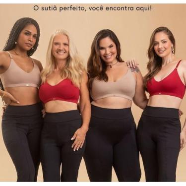 Imagem de Sutiã super  conforto, não  tem aro  na cor bege  tamanho P - Pereqte 