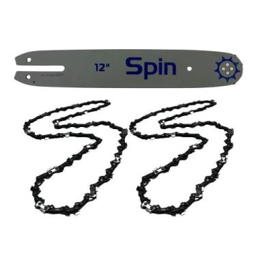 Imagem de Kit Sabre Com 2 Corrente Para Motosserra Stihl 170 22 Dentes - Spin