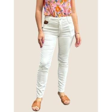 Imagem de Calça Feminina Skinny Bia Sarja Comaneci Colcci-Feminino
