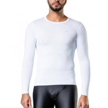 Imagem de Camiseta Masculina Térmica Manga Longa Proteção UV - Elite-Masculino