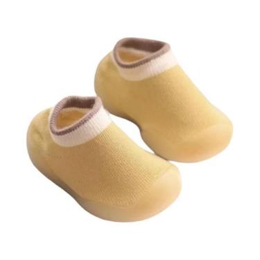 Imagem de Botas de Malha para Bebê - Confortáveis, com Sola de Borracha, 0-6 mes