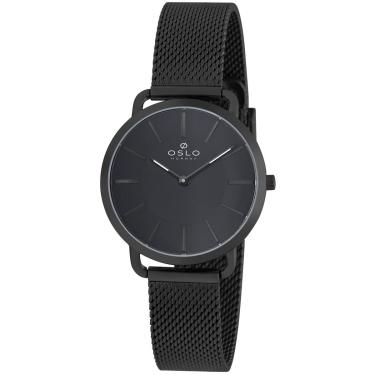 Imagem de Relógio Oslo Feminino Ref:Ofpsss9t0004 P1px Slim All Black