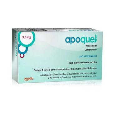 Imagem de Apoquel 3,6mg Cães Zoetis 20 Comprimidos