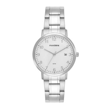Imagem de Relogio Mondaine Feminino Ref: 99832l0mvna2 Social Aço Prateado