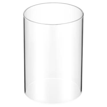 Imagem de Toyvian Suporte de Vela de Cilindro de Vidro, Suporte de Vela Alto para Vaso de Flores Transparente, de Vidro Transparente para Mesa, Sala de Estar, Peça Central de Festa, Decoração de