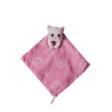 Imagem de Naninha Bebê Premium 100 Algodão Com Prendedor de Chupeta - Enxoval 2 