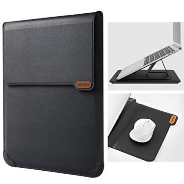 Imagem de Capa para laptop de 15,6 polegadas, suporte ajustável, resistente a impactos de computador com mouse pad para MacBook Pro de 16 polegadas e 15,1 polegadas Dell, Lenovo, HP, Asus, Acer, Samsung, Sony, Chromebook, computador, preto, Nillkin