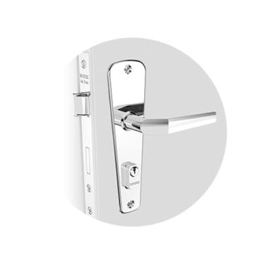 Imagem de Fechadura Soprano Externa 3001-710 Pop Line Cromada