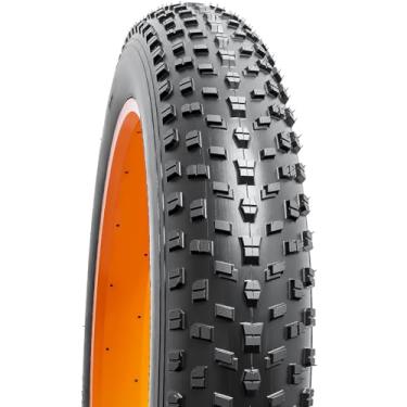 Imagem de 1 peça 66.0 cm Mountain Fat Bike Tire 26x4.0/100-559 Pneu de bicicleta compatível com off-road E-Bike 26x4 26X4.0 26x4.0 26 * 4.0 pneu de bicicleta (Y-1003)