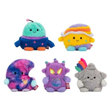 Imagem de BumBumz 4.5-inch CosmicBumz Plush 5-Pack - Cosmic Shooting Star Sandra, Martian Major, Cosmic Moon Mo, Rocket Ship Rafa, Saturn Santino - from The Makers of Original Squishmallows