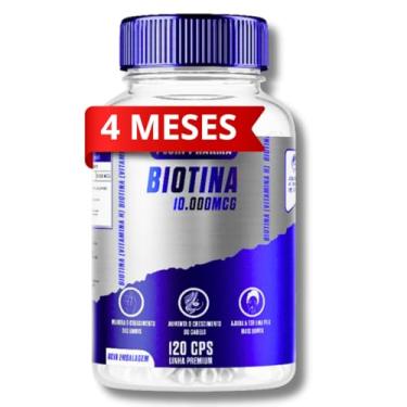Imagem de Biotina 10000mcg (10mg) 120 Cápsulas